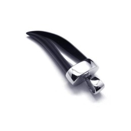 שרשרת תליון חנית אוניקס טהור לגברים