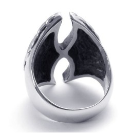 טבעת טיטניום איכותית בעיצוב מקצועי, צבע זוהר