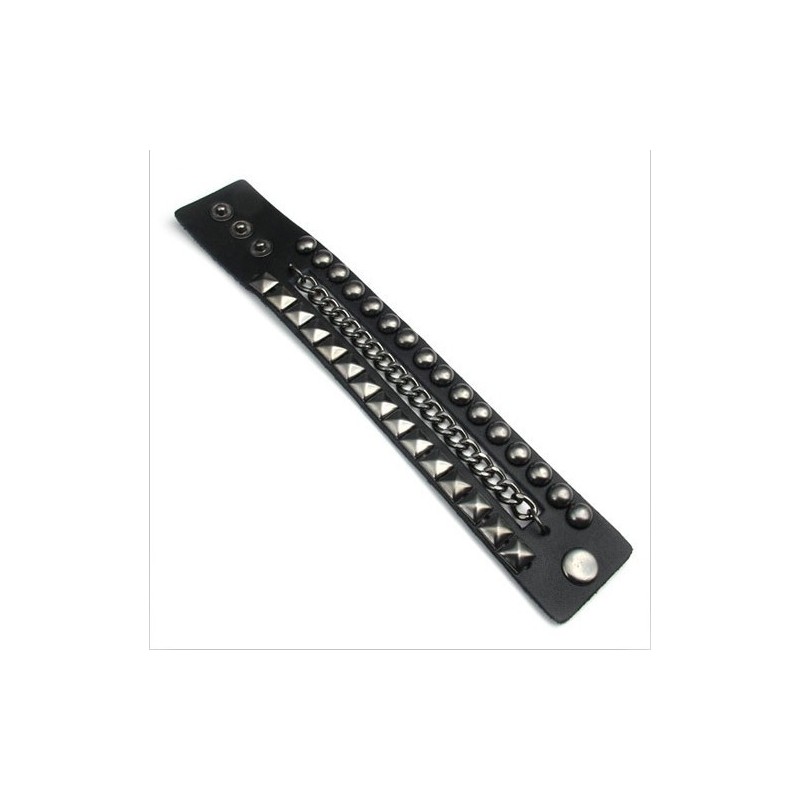 צמיד עור טיטניום איכותי מעובד דק בצבעים עדינים