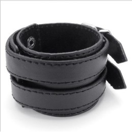 ייצור מיומן צבעים עדינים איכות אמינה צמיד עור טיטניום