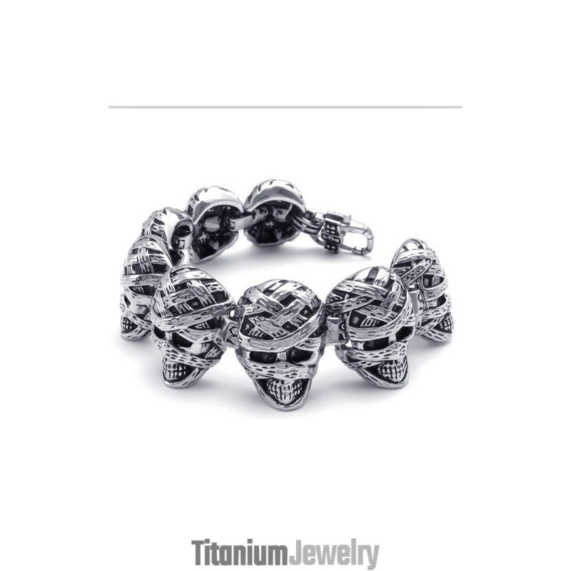 ייצור מיומן צבע זוהר אמין איכותי צמיד טיטניום