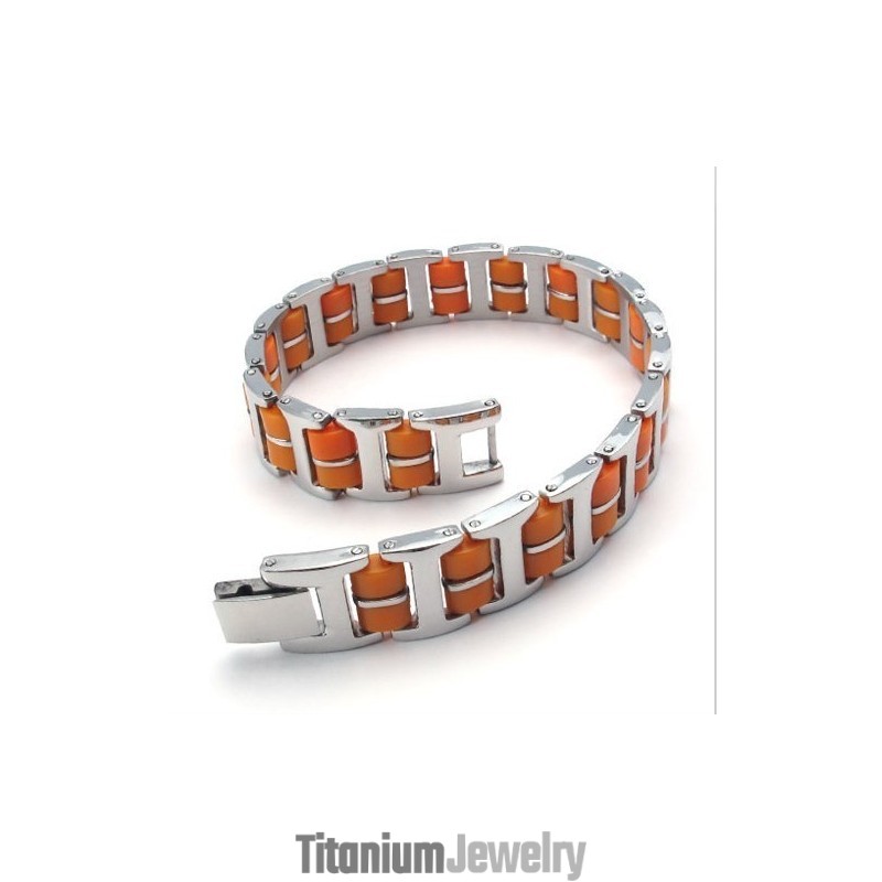 עיצוב אטרקטיבי יפהפה בצבעים צמיד טיטניום באיכות מעולה