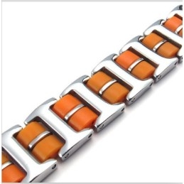 עיצוב אטרקטיבי יפהפה בצבעים צמיד טיטניום באיכות מעולה