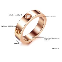 טבעת טיטניום עם יהלום נמכרת היטב בכל רחבי העולם