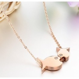 שרשרת טיטניום בצורת דג נמכרת היטב בכל רחבי העולם