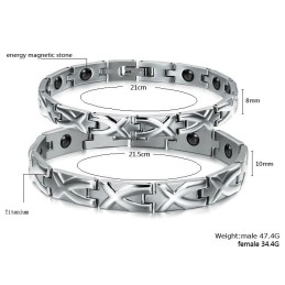 צמיד טיטניום איכותי ואמינ נגד עייפות לאוהבים