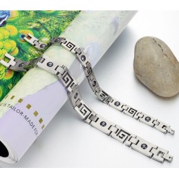 צמיד טיטניום קלאסי קל לשימוש לאוהבים