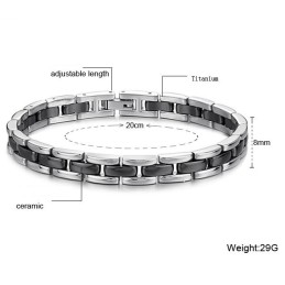 מגוון רחב של צמידי טיטניום קרמיים