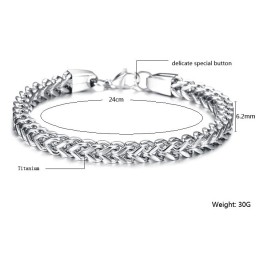 צמיד טיטניום לגברים מלכת האיכות