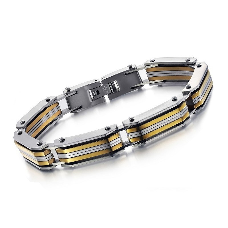 מגוון רחב של צמידי טיטניום לגברים