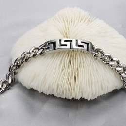 צמיד טיטניום לגברים מדגם Great Wall מדגם מלכת האיכות