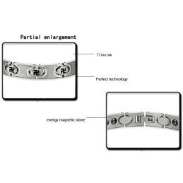 צמיד טיטניום לגברים באיכות גבוהה