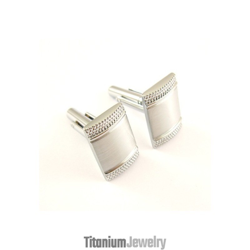 חפתים מלבניים מטיטניום קמור אופנתיים