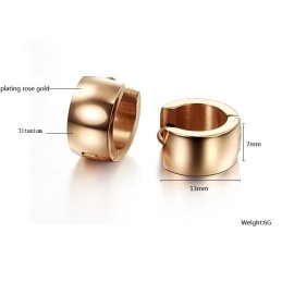 עגילי טיטניום נשיים באיכות גבוהה