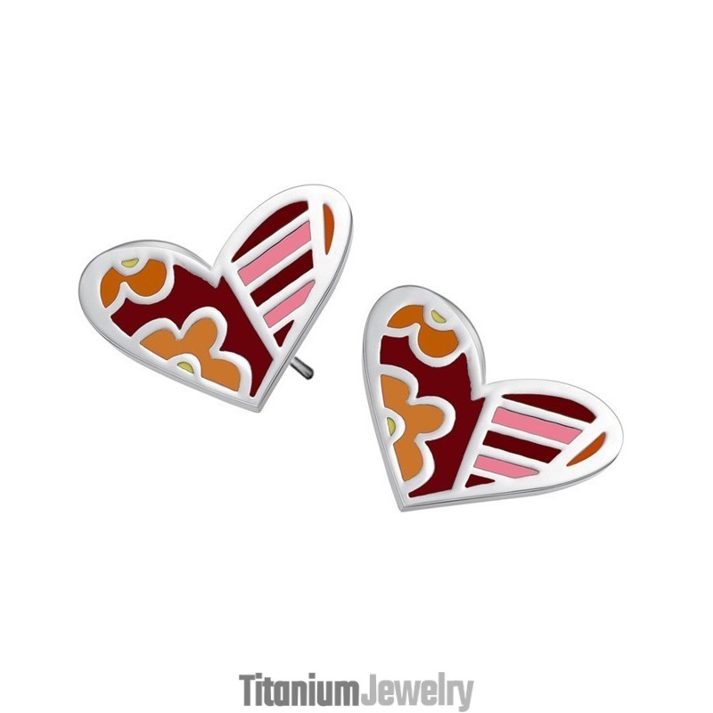 עגילי טיטניום איכותיים לנשים