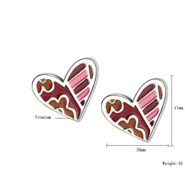 עגילי טיטניום איכותיים לנשים