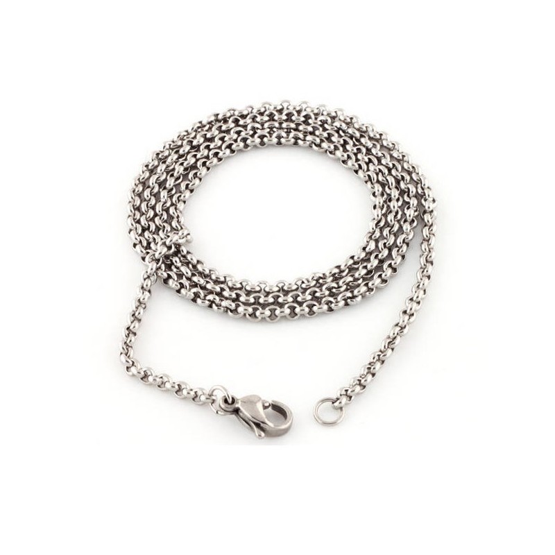 שרשרת טיטניום נירוסטה באיכות מעולה לאוהבים