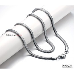 שרשרת טיטניום שטוחה באיכות מעולה