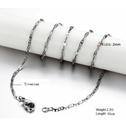 מלכת שרשרת הטיטניום האיכותית, ללא אלרגנים