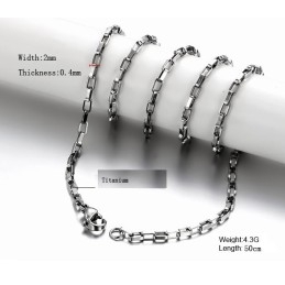 ידועה בזכות שרשרת הטיטניום האיכותית והיעילה לאלרגיות שלה