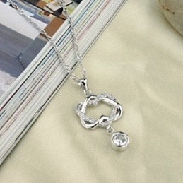 שרשרת טיטניום מצופה פלטינה באיכות יציבה
