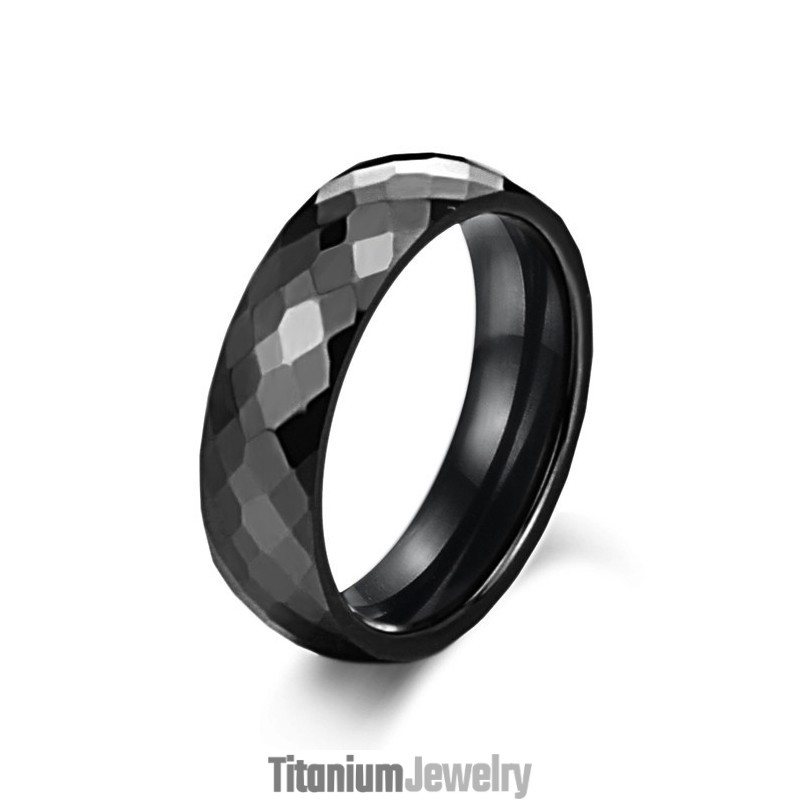טבעת קרמיקה טונגסטן שחורה באיכות מעולה