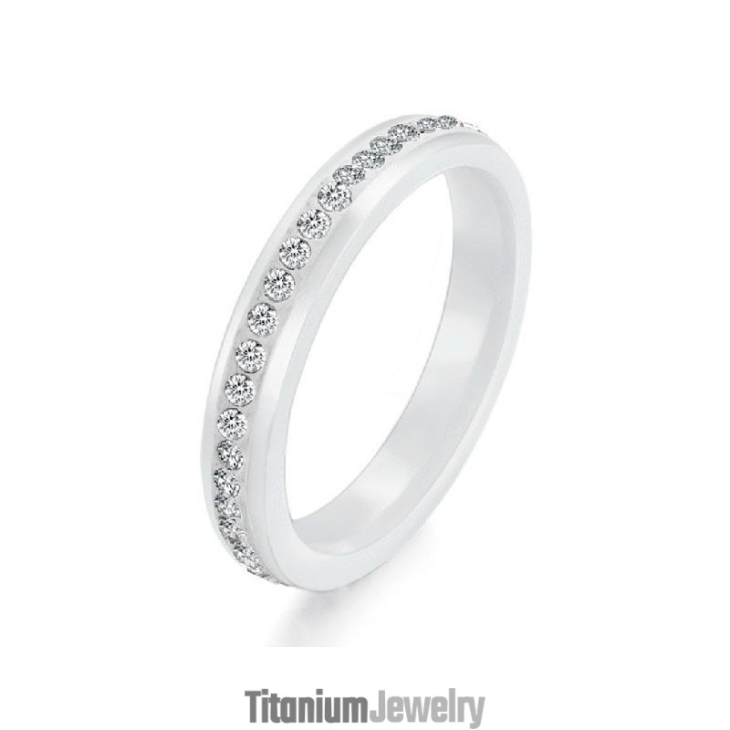 טבעת קרמיקה טונגסטן נשית באיכות מעולה