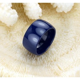 טבעת קרמיקה טונגסטן כחולה באיכות גבוהה