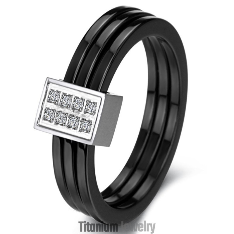 טבעת קרמיקה טריציקלית טונגסטן קלה לשימוש