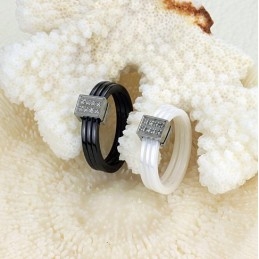 טבעת קרמיקה טריציקלית טונגסטן קלה לשימוש