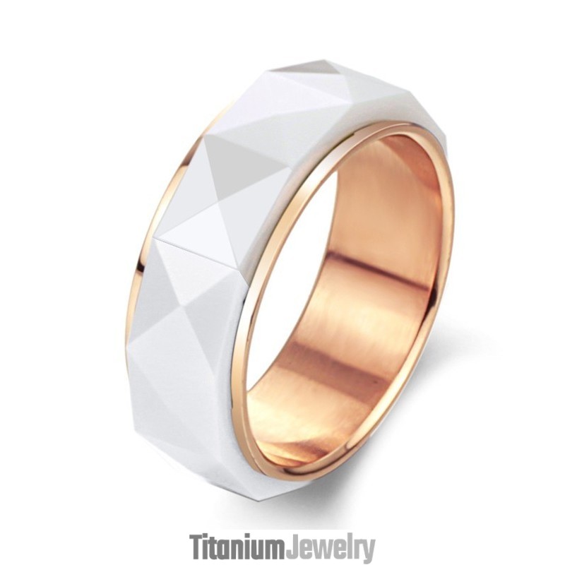 מלכת טבעת הקרמיקה טונגסטן האיכותית