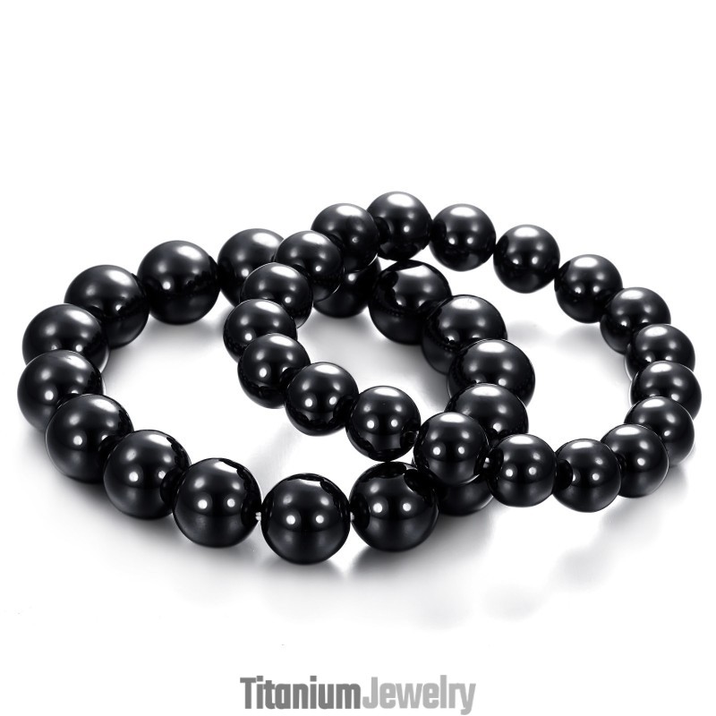 צמיד קרמי טונגסטן שחור באיכות מעולה, אוהבי אשוח