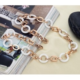 שרשרת קרמיקה טונגסטן "To Have A Long Story"