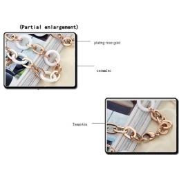 שרשרת קרמיקה טונגסטן "To Have A Long Story"