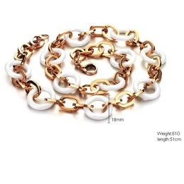 שרשרת קרמיקה טונגסטן "To Have A Long Story"