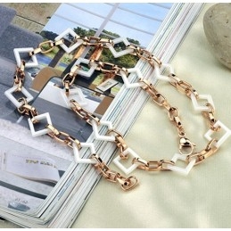 שרשרת קרמיקה טונגסטן מרובעת של מלכת האיכות