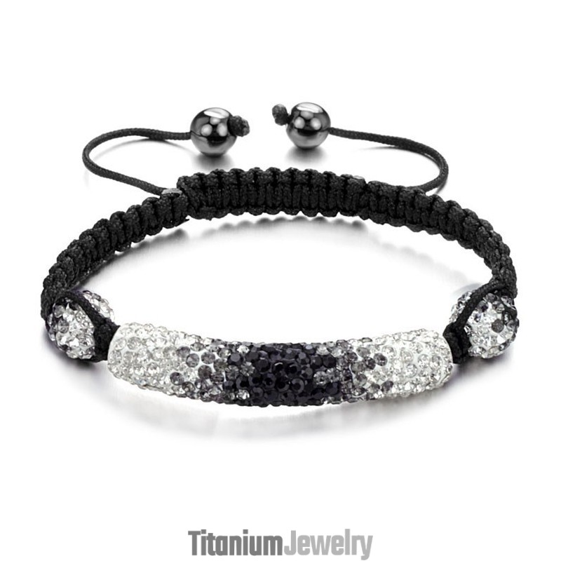 צמיד קריסטל בצורת כדור לנשים במפרט מלא