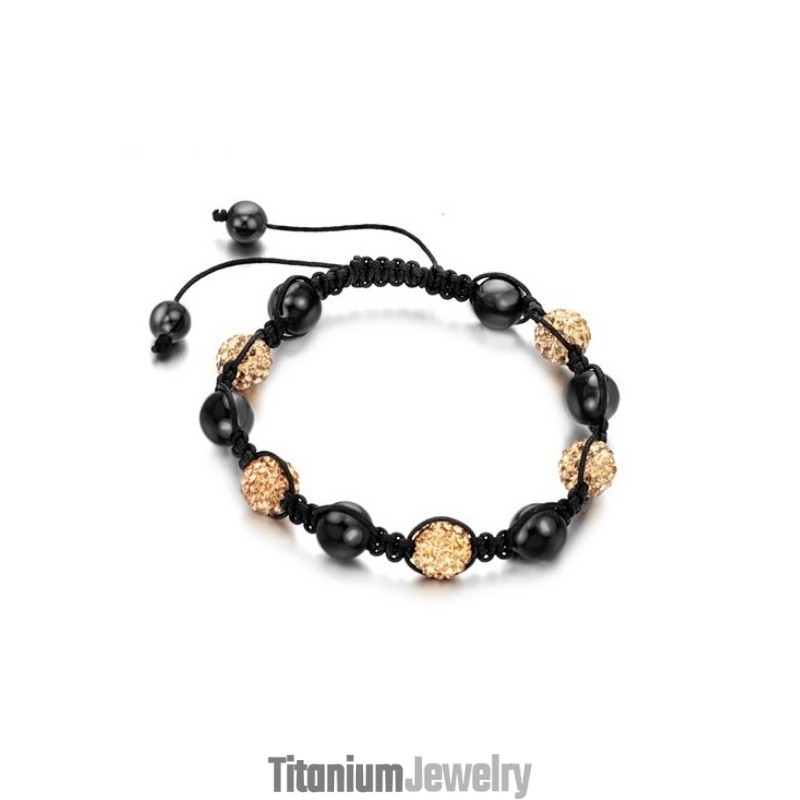 צמיד קריסטל בצורת כדור נשי באיכות גבוהה