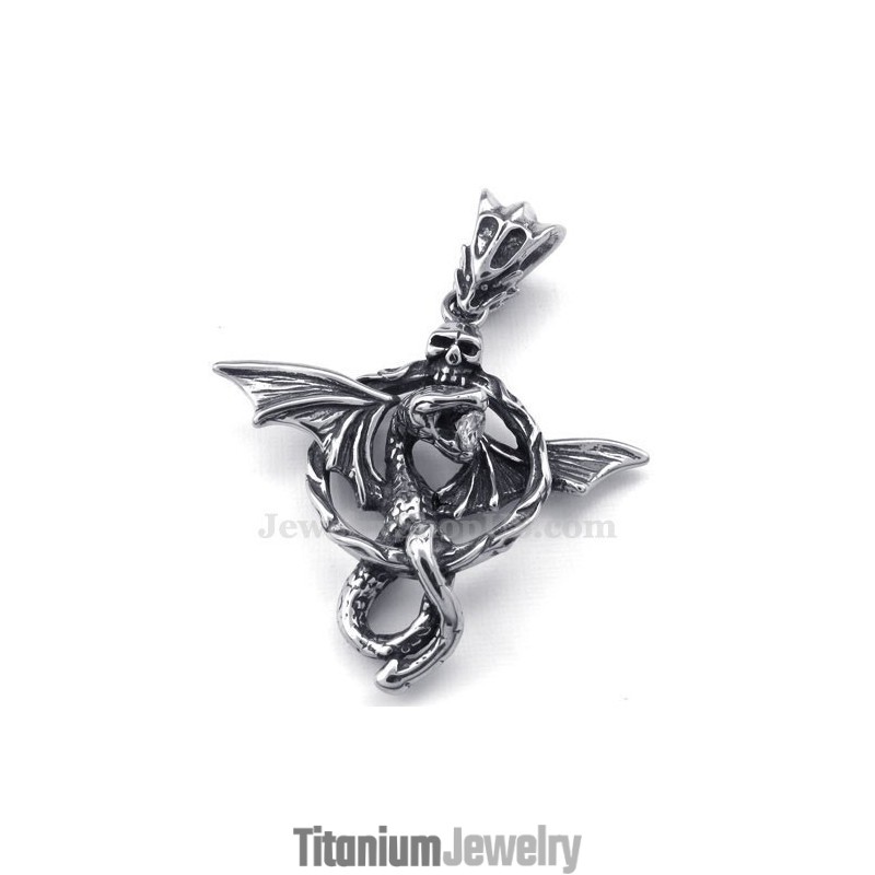 שרשרת תליון פטרוזאוריה משובחת מטיטניום (שרשרת חינם)