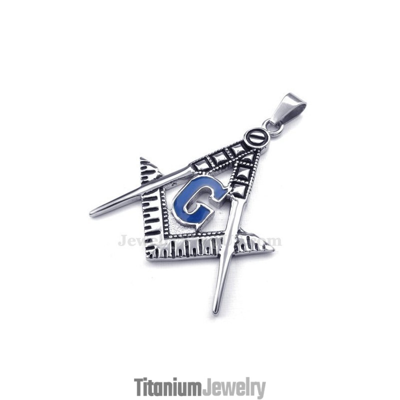 שרשרת תליון טיטניום מאסוני (שרשרת חינם) שרשרת תליון טיטניום מאסוני (שרשרת חינם)
