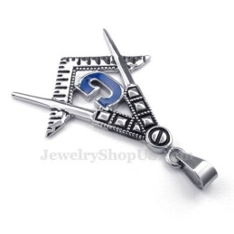 שרשרת תליון טיטניום מאסוני (שרשרת חינם)