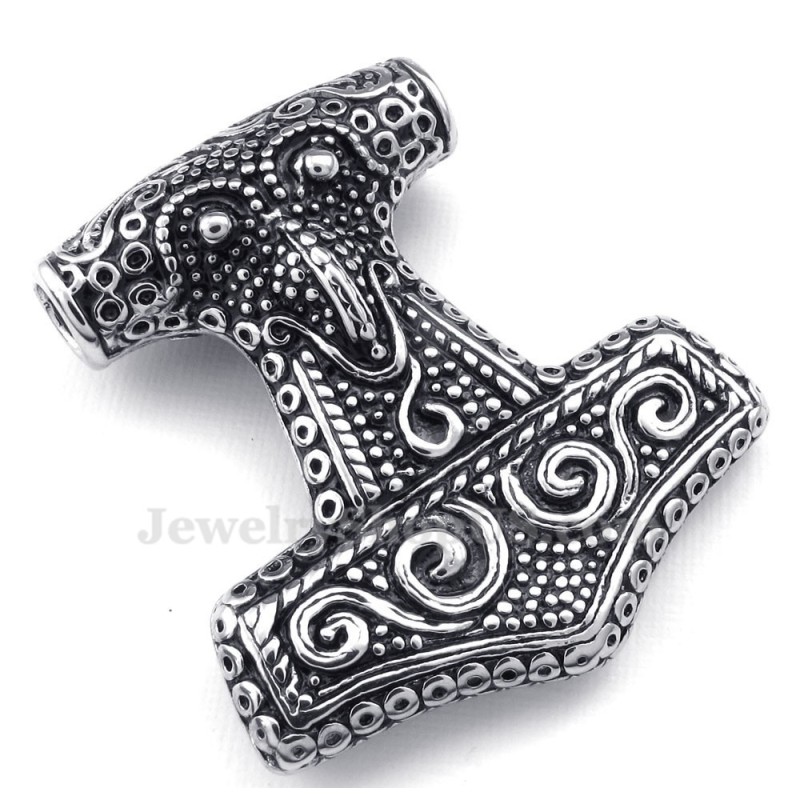 שרשרת תליון פטיש ת'ור מטיטניום (שרשרת חינם) שרשרת תליון פטיש ת'ור מטיטניום (שרשרת חינם)