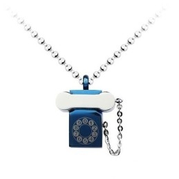 תליון טיטניום טלפון בסגנון חדש - שרשרת חופשית