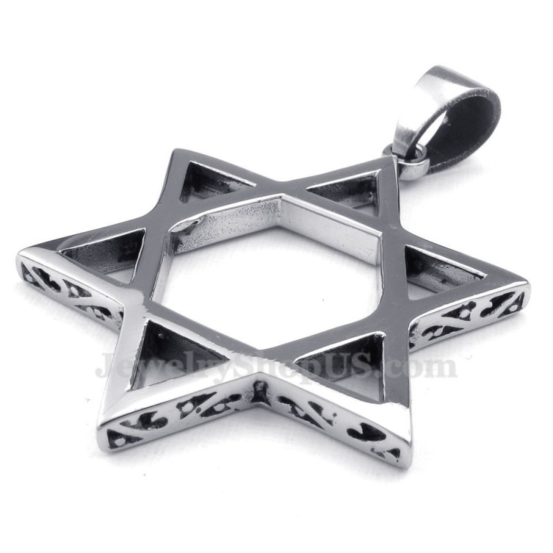 שרשרת תליון טיטניום לגברים עם כוכב חלול (שרשרת חינם) שרשרת תליון טיטניום לגברים עם כוכב חלול (שרשרת חינם)