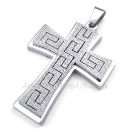 שרשרת תליון צלב טיטניום (שרשרת חינם)