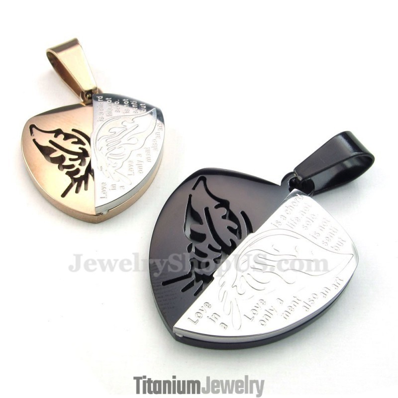 שרשרת תליון פרפר מטיטניום לזוגות (שרשרת חינם) (זוג אחד) שרשרת תליון פרפר מטיטניום לזוגות (שרשרת חינם) (זוג אחד)