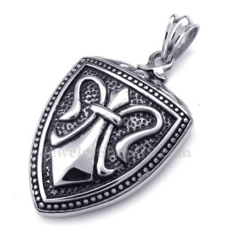 שרשרת תליון מגן טיטניום (שרשרת חינם)