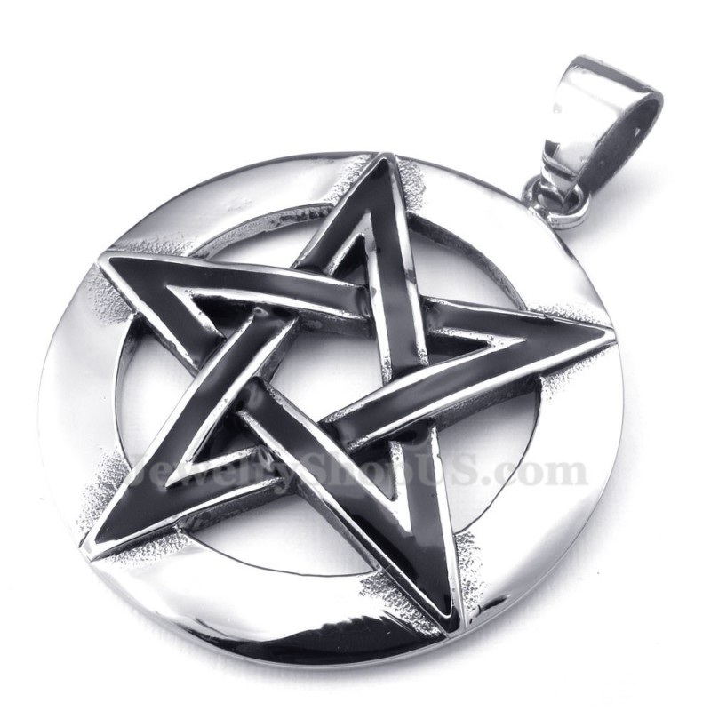 שרשרת תליון טיטניום בעלת כוכב חמש קצוות (שרשרת חינם) שרשרת תליון טיטניום בעלת כוכב חמש קצוות (שרשרת חינם)