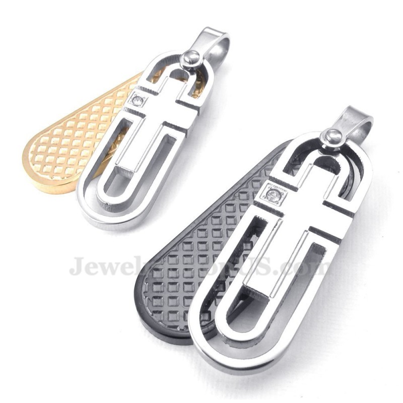 שרשרת תליון זוגית מטיטניום (שרשרת חינם) (זוג אחד) שרשרת תליון זוגית מטיטניום (שרשרת חינם) (זוג אחד)