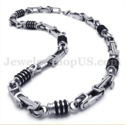 שרשרת טיטניום לגברים אופנתיים